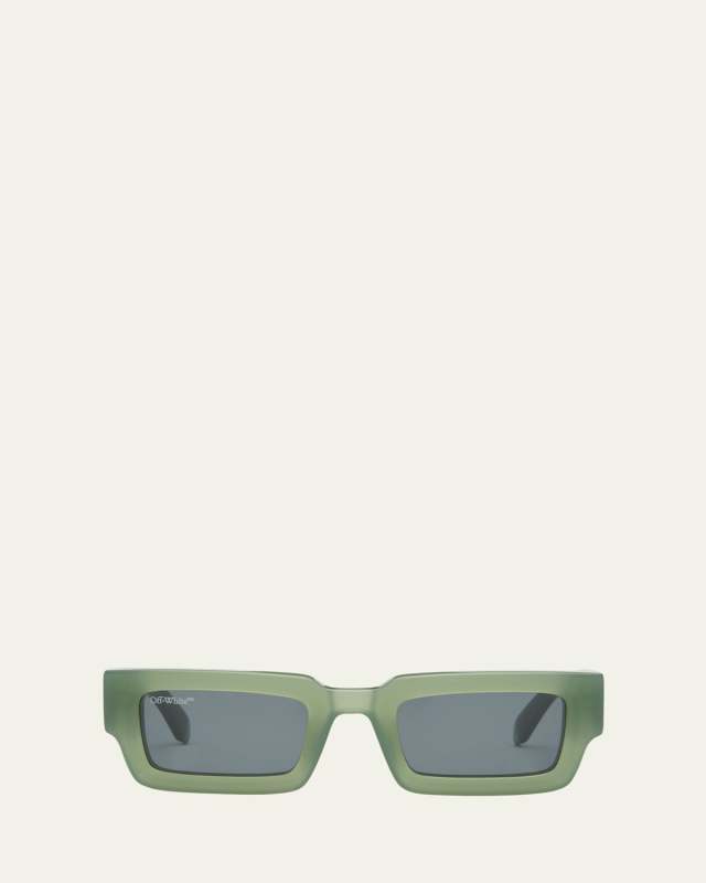 Lecce Acetate Rectangle Sunglasses